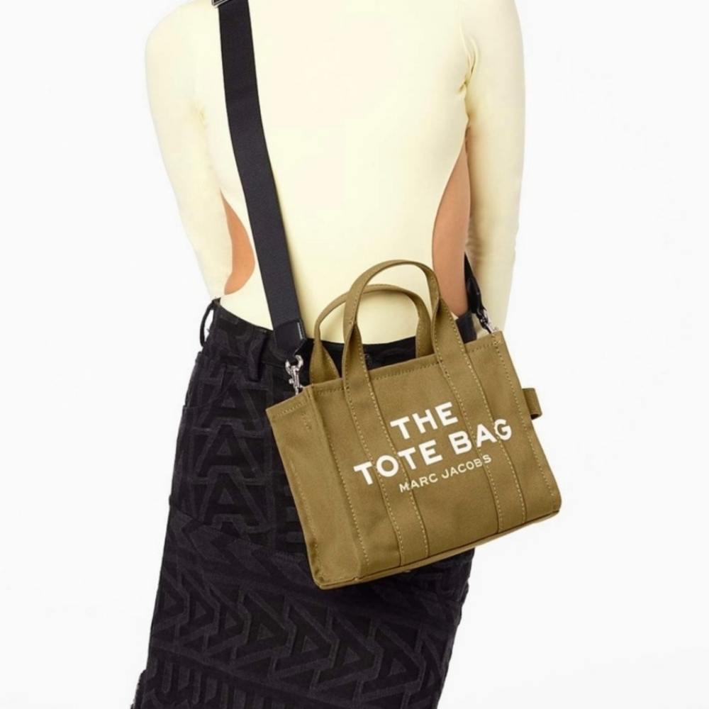 Marc Jacobs Slate Green Tote Bag (Small)